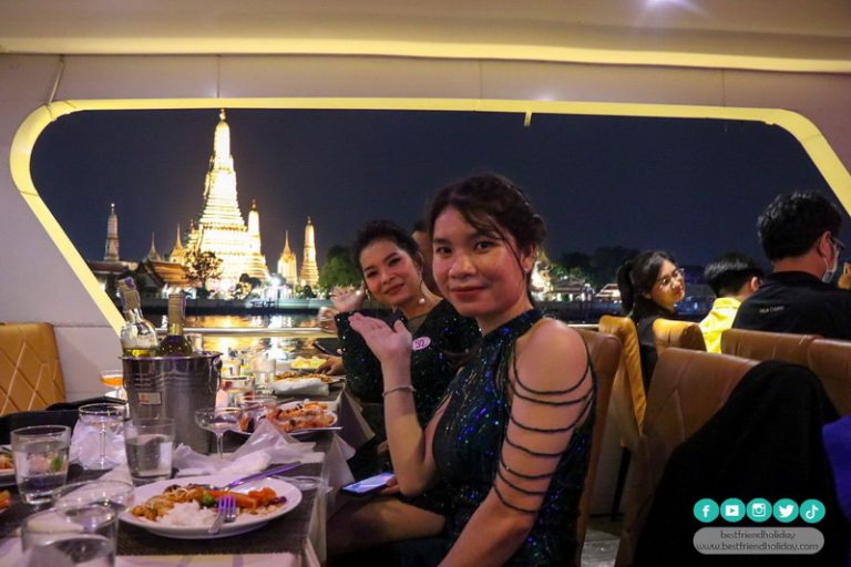 ล่องเรือแม่น้ำเจ้าพระยา เริ่มต้น 650 บาท บุฟเฟ่ต์นานาชาติ