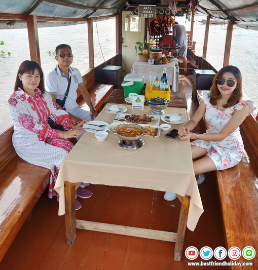 ล่องเรือทานอาหารอยุธยา