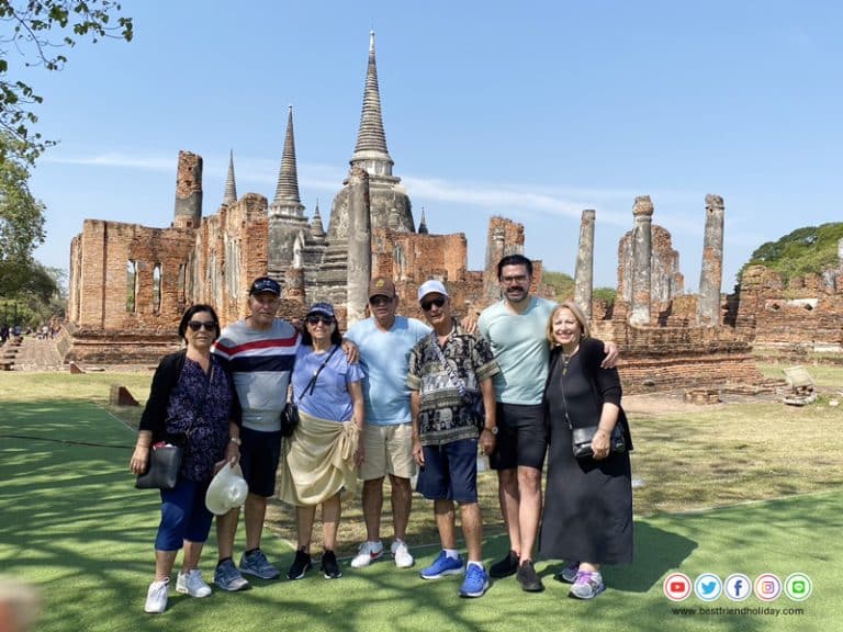 เที่ยวอยุธยา 1 วัน Day Trip Ayutthaya ชมโบราณสถาน ล่องเรือทานอาหาร+ชมช้าง