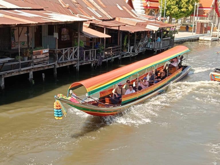ทัวร์ล่องเรือกรุงเทพ นั่งเรือคลองกรุงเทพ ราคาพิเศษ
