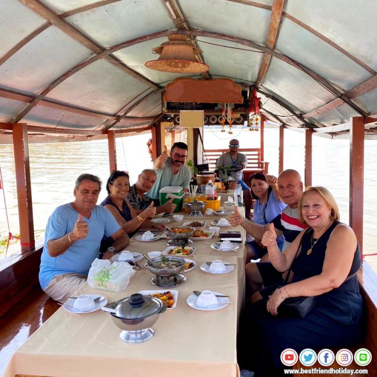 ล่องเรือทานอาหารอยุธยา เริ่มต้น 2,990 บาท ชมช้างอาบน้ำ