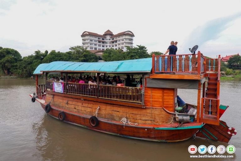 เรืออยุธยา ตัวอย่างเรือทานอาหารอยุธยา พร้อมคาราโอเกะ